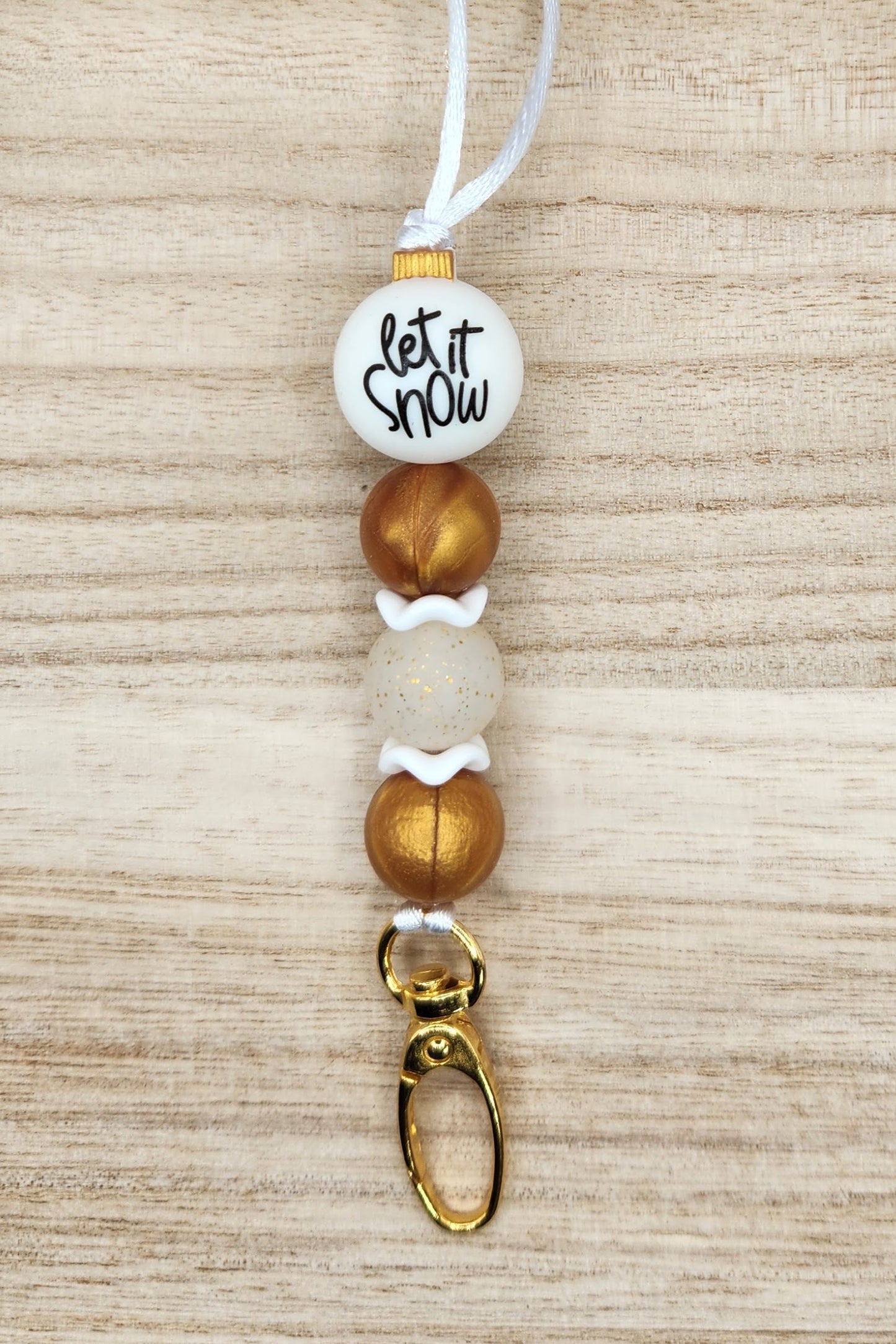 Lanyard-3D Ornament (Let It Snow)