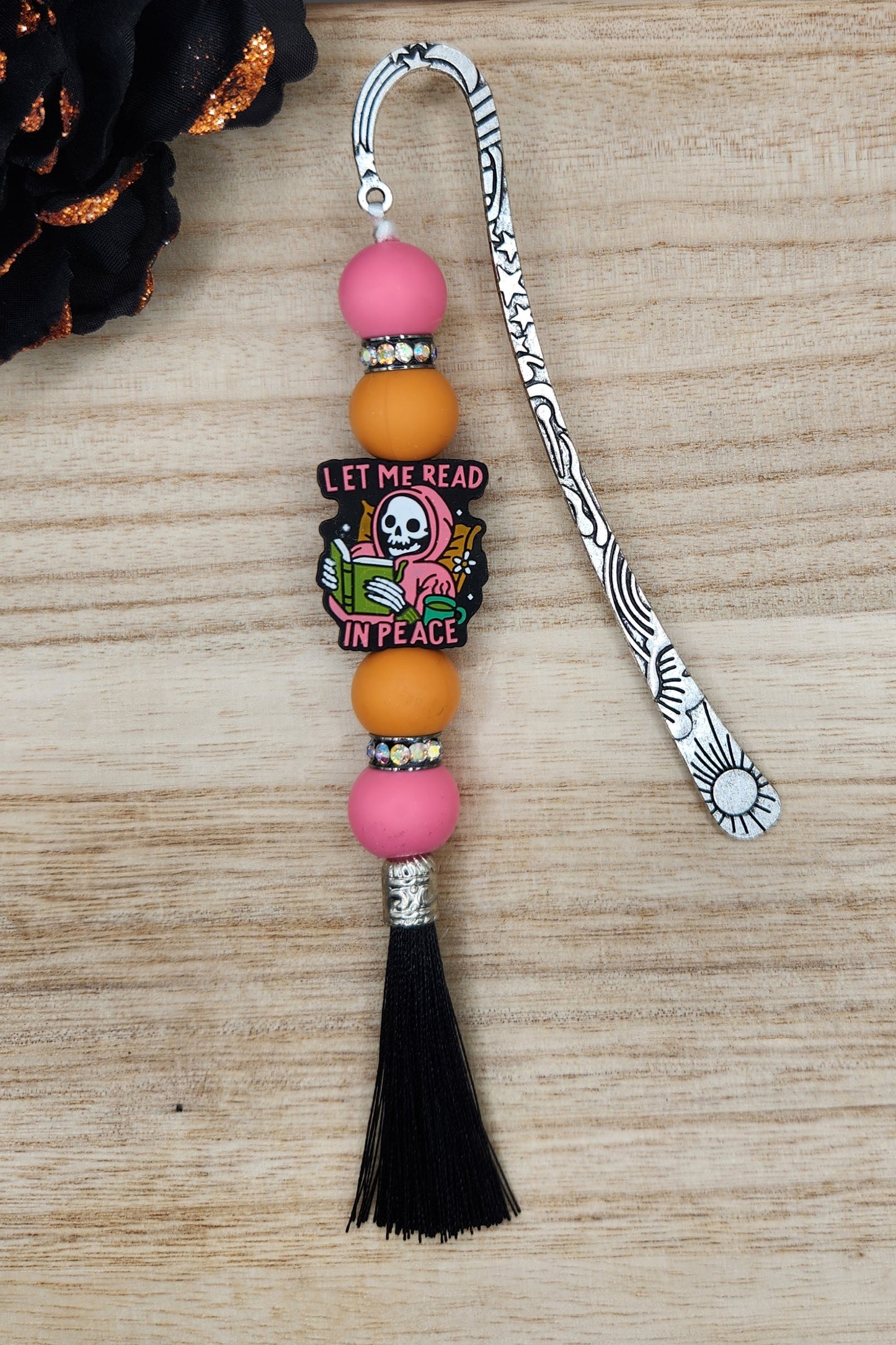 Bookmark-Let Me Read in Peace Skelly