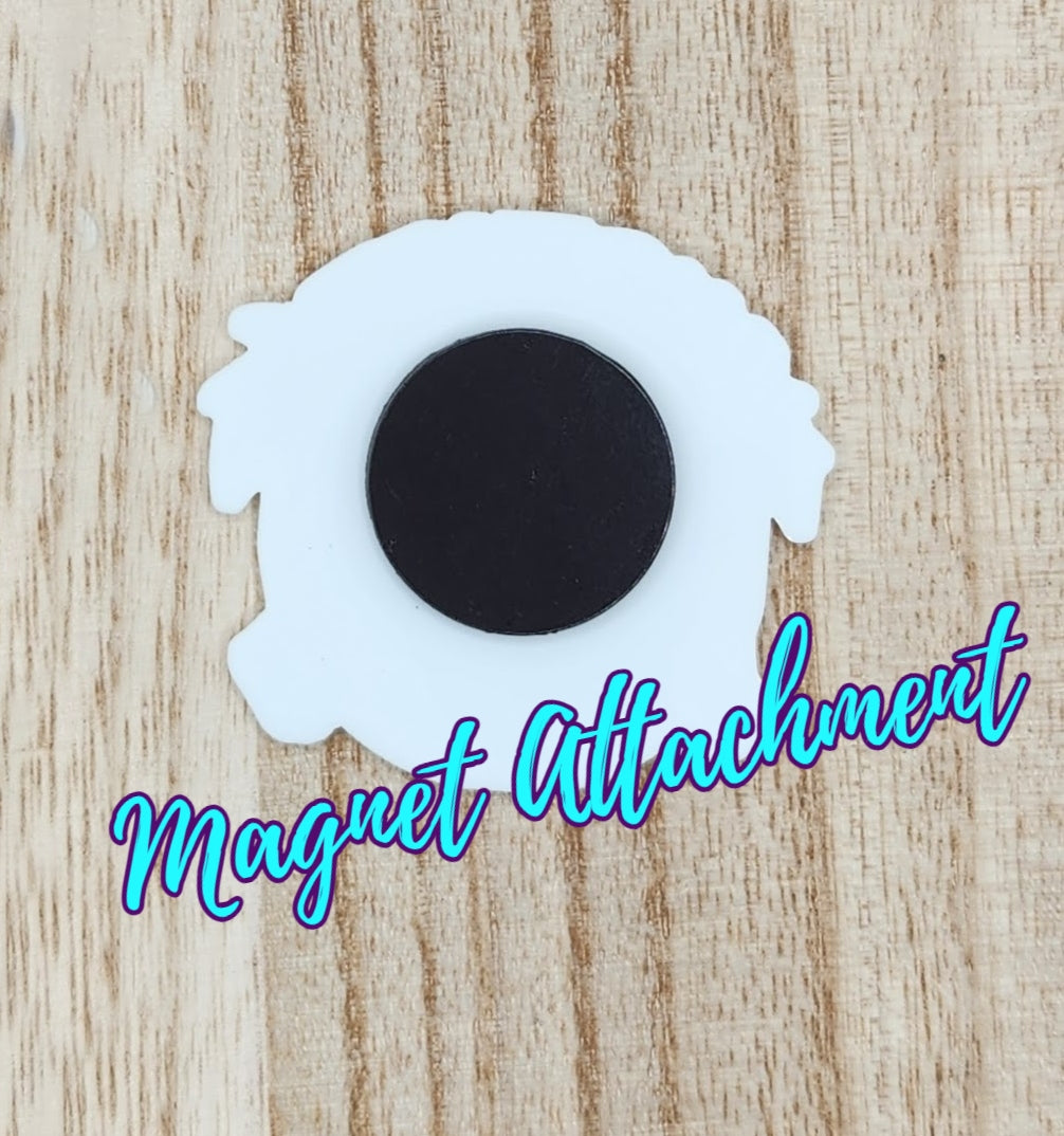 *CUSTOM* Flatback - Bag Charm/Paperclip/Magnet