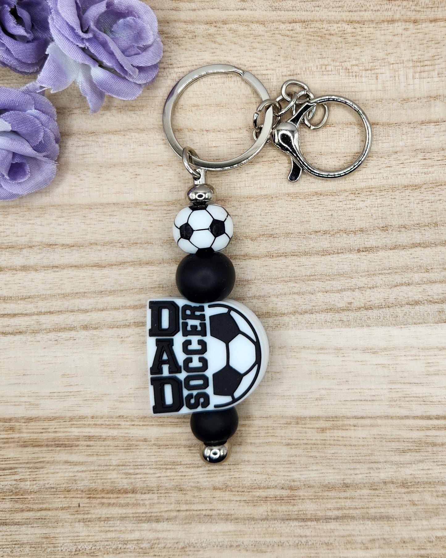 Keychain-Soccer Dad