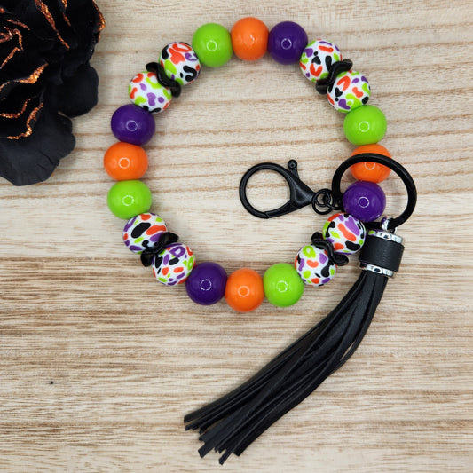 Wristlet Keychain-#109 Boo-Tiful Leotah (Liquid)