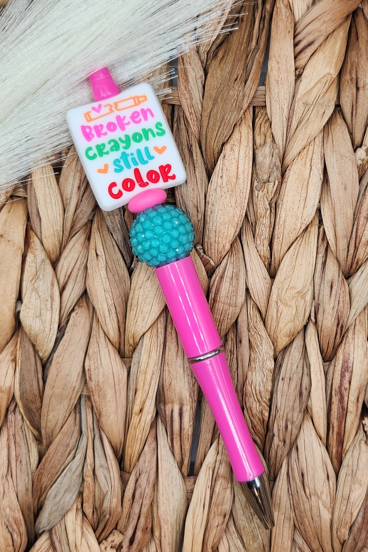 Pen-Broken Crayons Still Color (Pink)