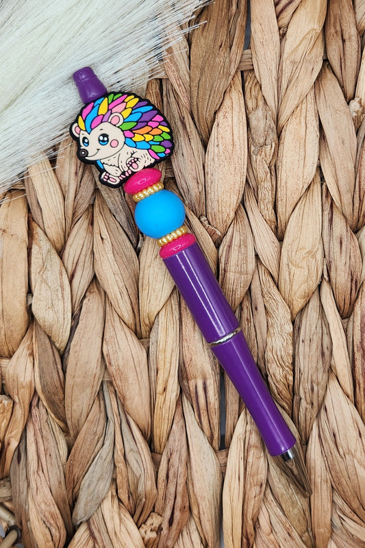 Pen-Rainbow Hedgehog