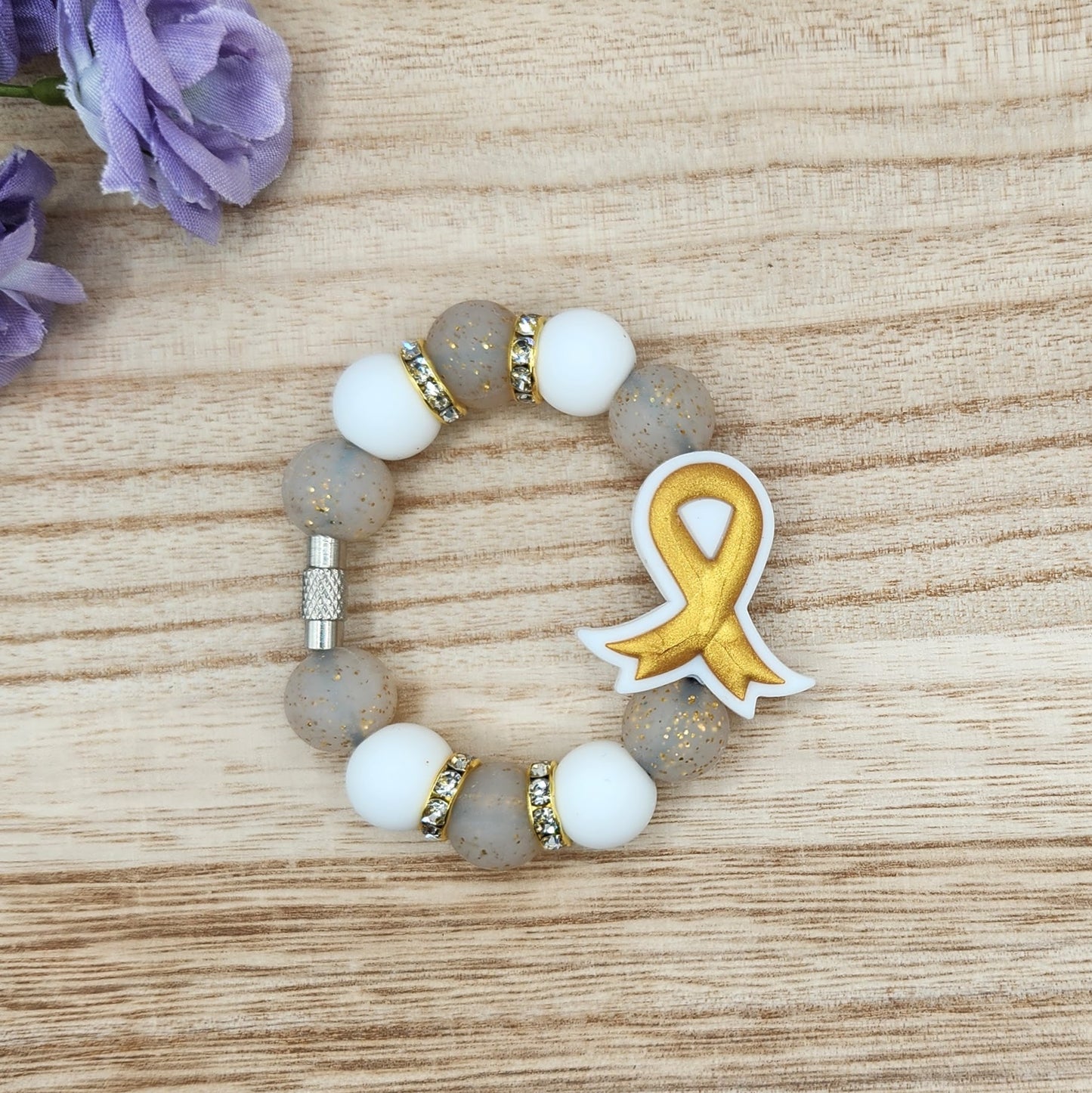 Cup Charm-Childhood Cancer Awareness