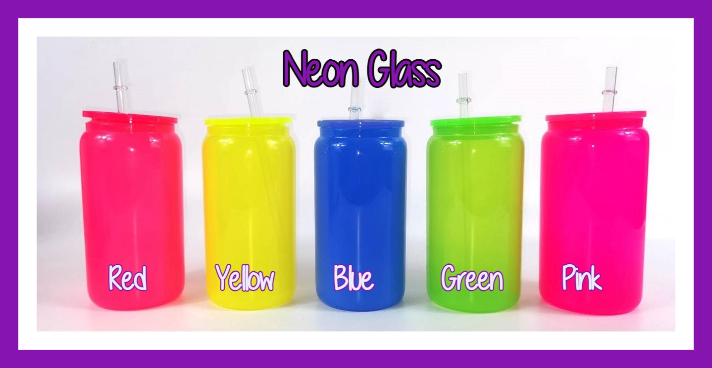 16oz Glass or Plastic Cup - Mean Ghouls SM