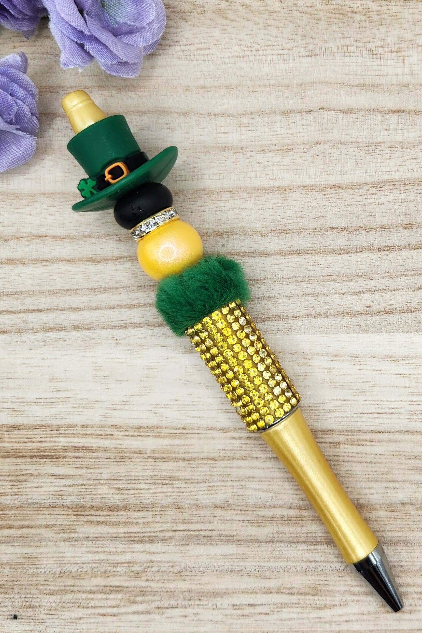 Rhinestone Pen-3D Leprechaun Hat