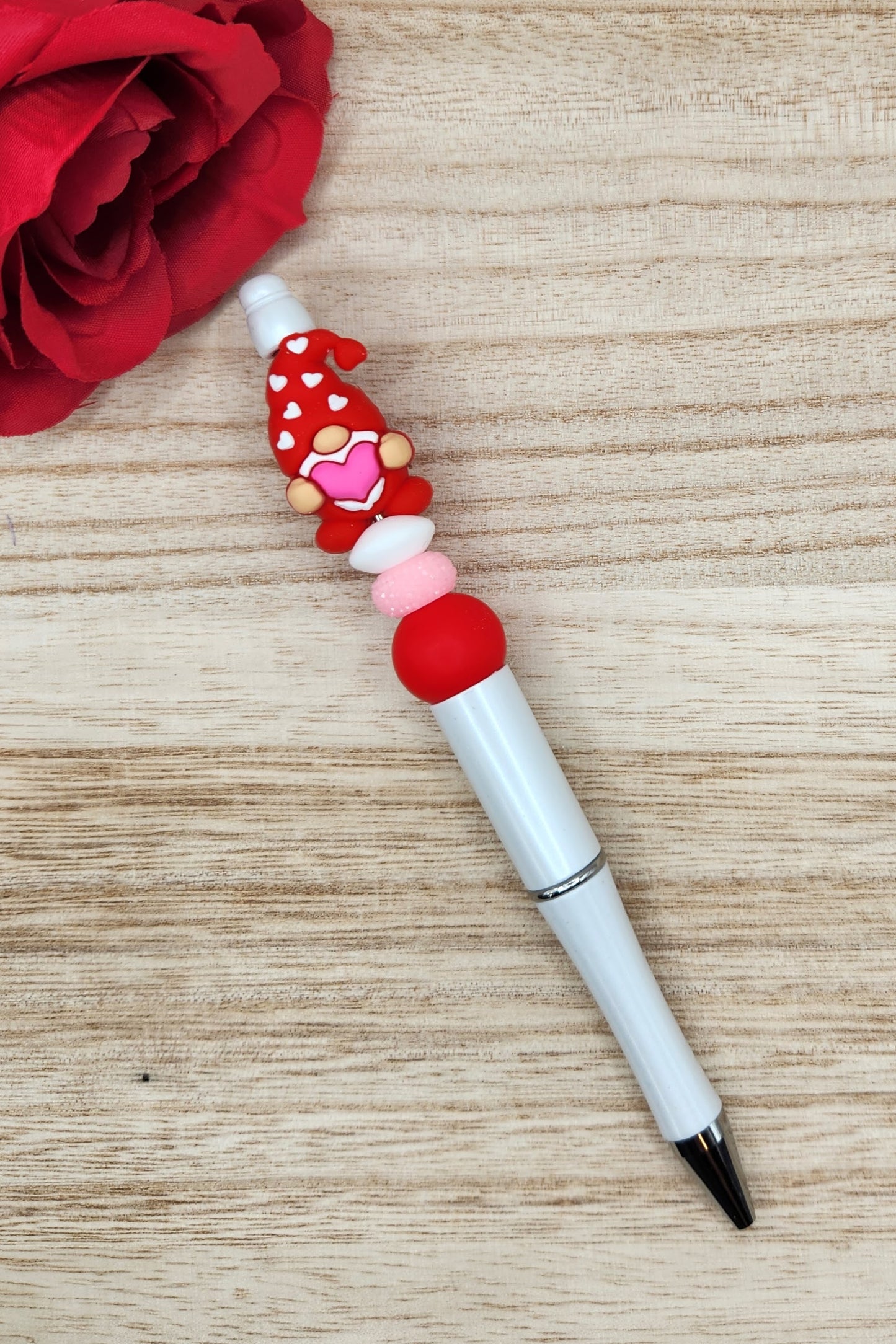 Pen-3D Valentine Gnome (Red)