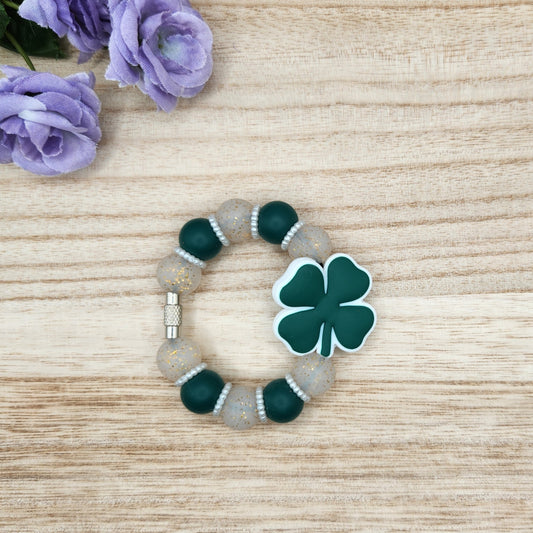 Cup Charm-4 Leaf Clover