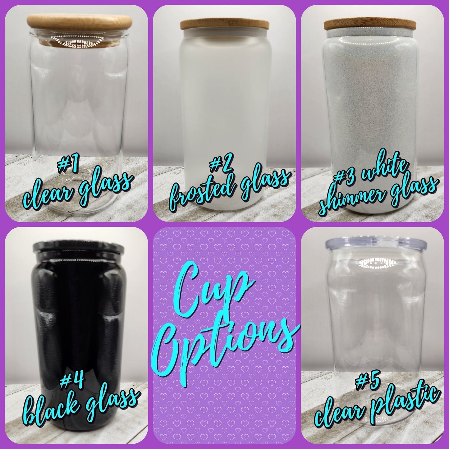 16oz Glass or Plastic Cup-Cheer Fuel (Purple)