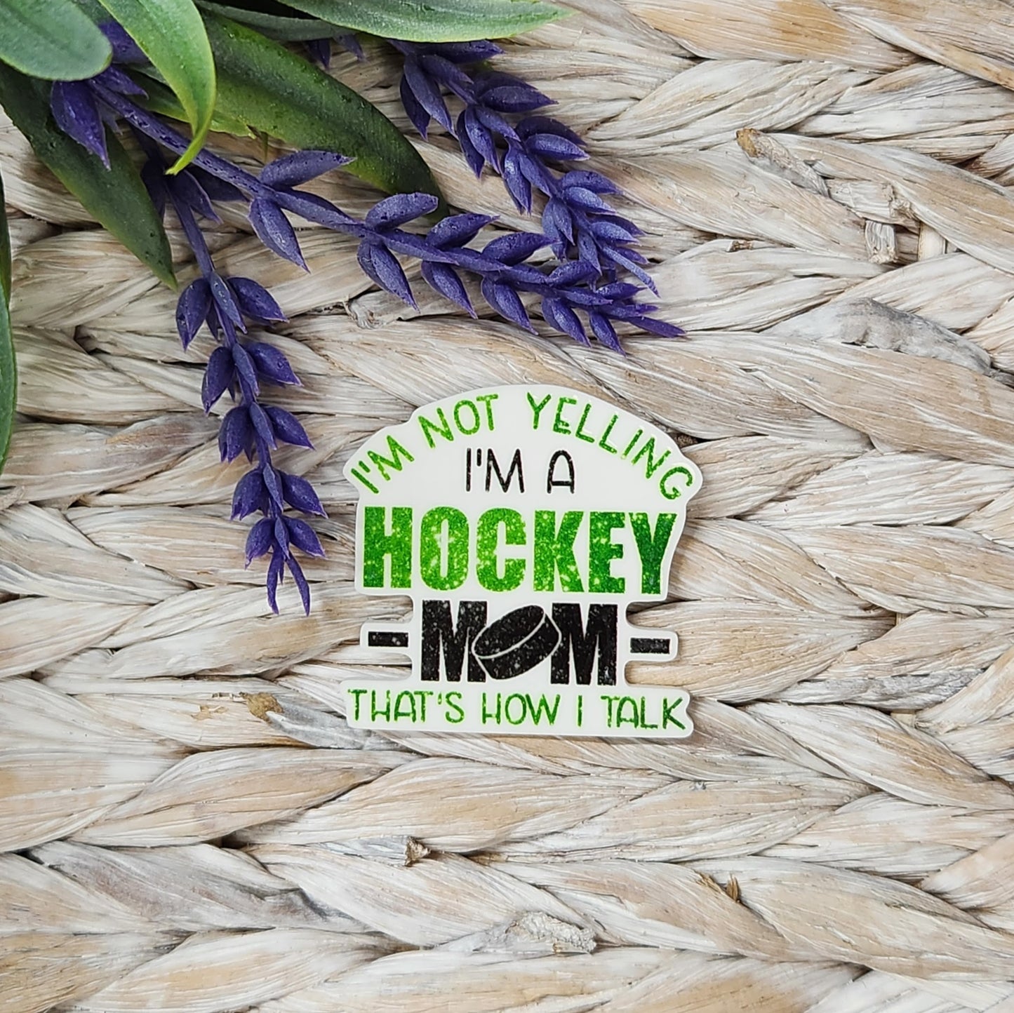 Flatback-I'm Not Yelling I'm a Hockey Mom WL