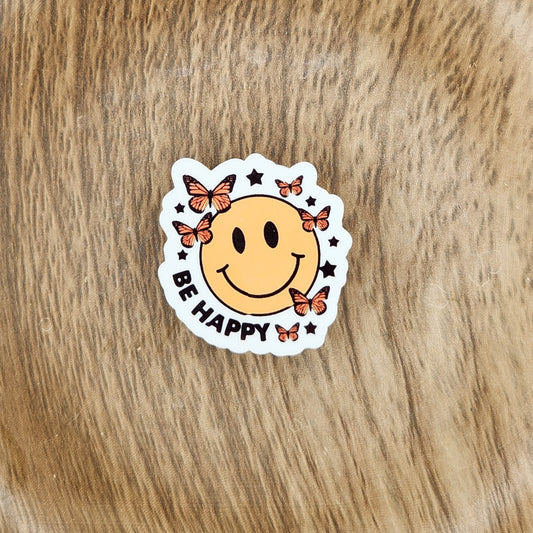 Bag Charm-Be Happy Smiley
