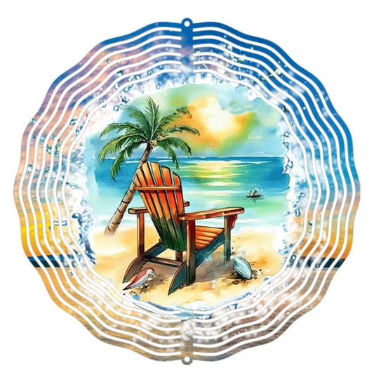 Wind Spinner 8" - Beach Chair