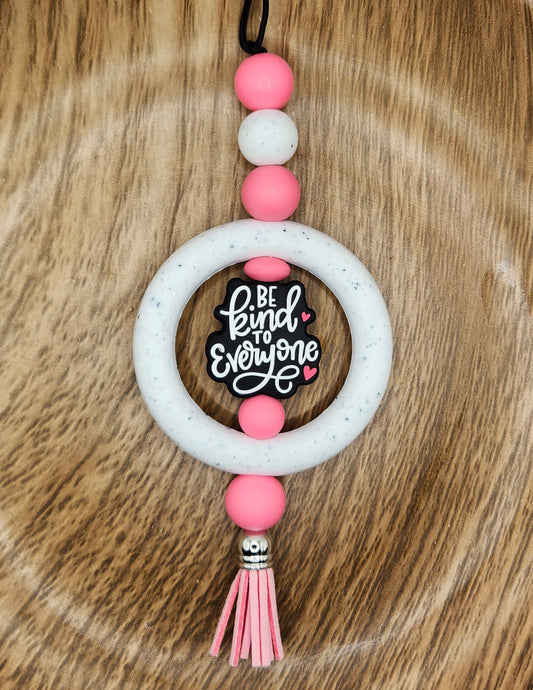 Car Charm-Be Kind to Everyone (Pink)