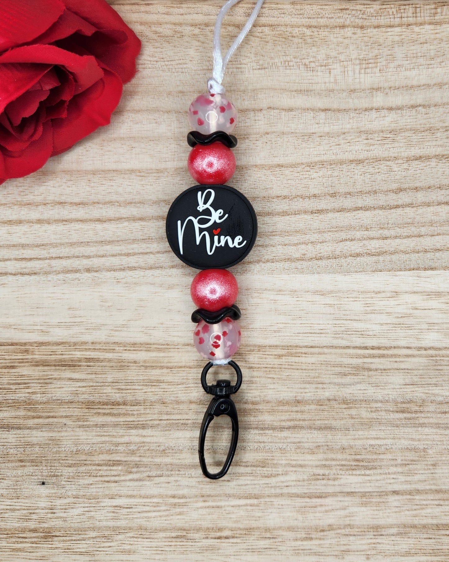 Lanyard-Be Mine (Black)