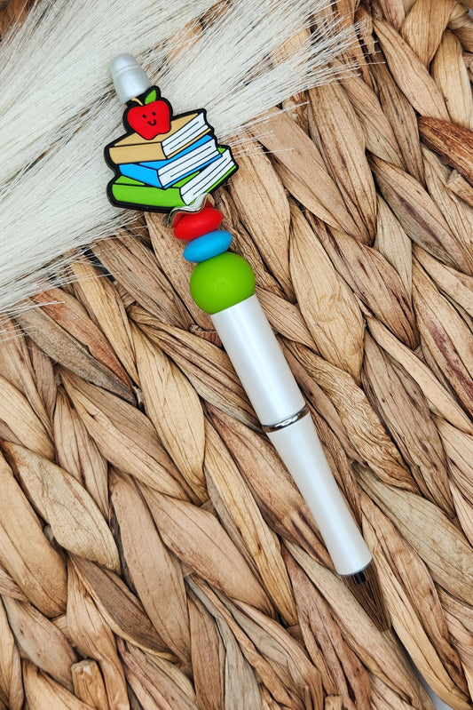 Pen-Bookstack & Apple