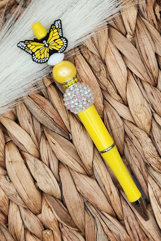 Pen-Butterfly (Yellow)
