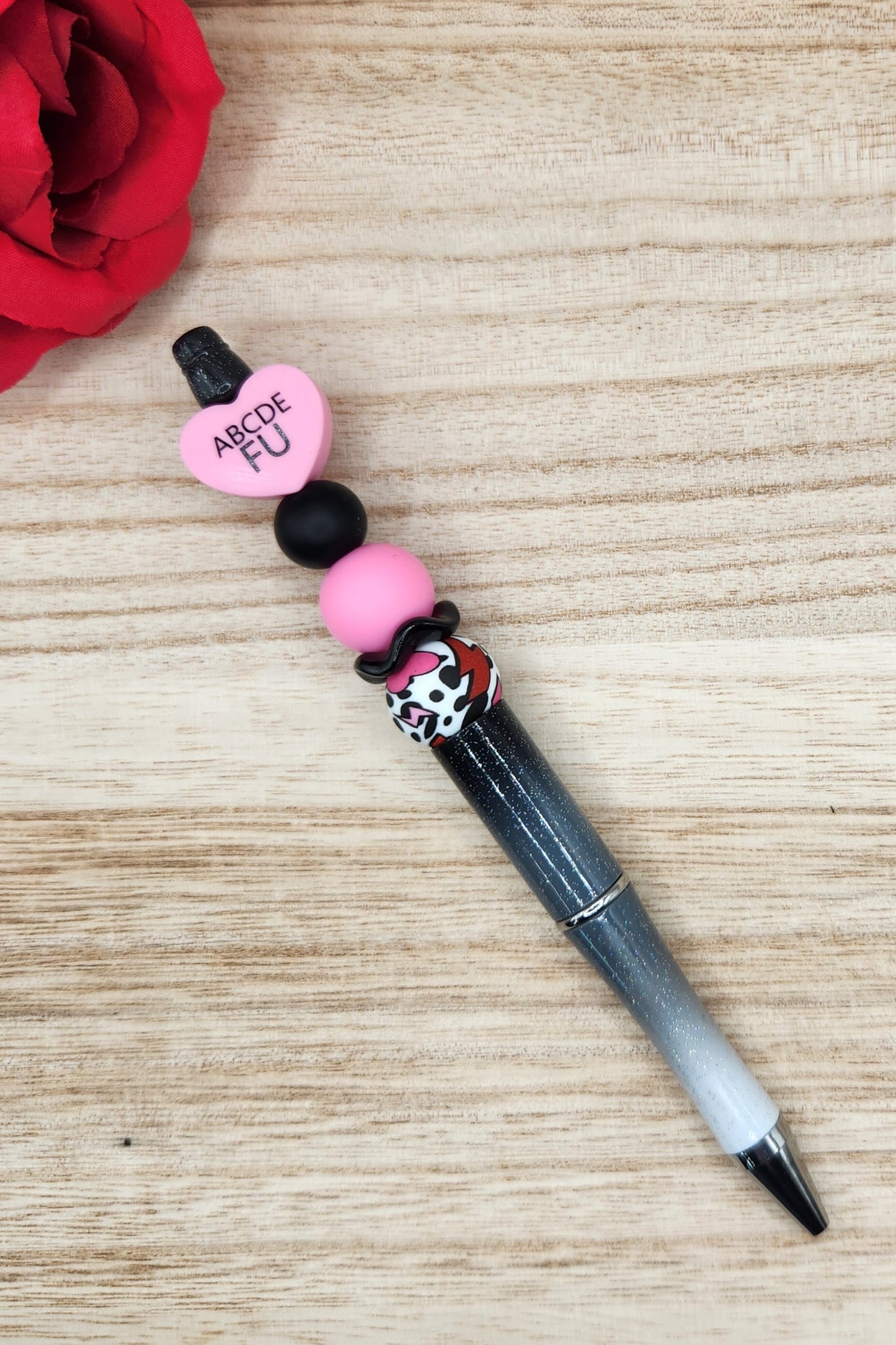 Pen-Candy Heart ABCDE FU