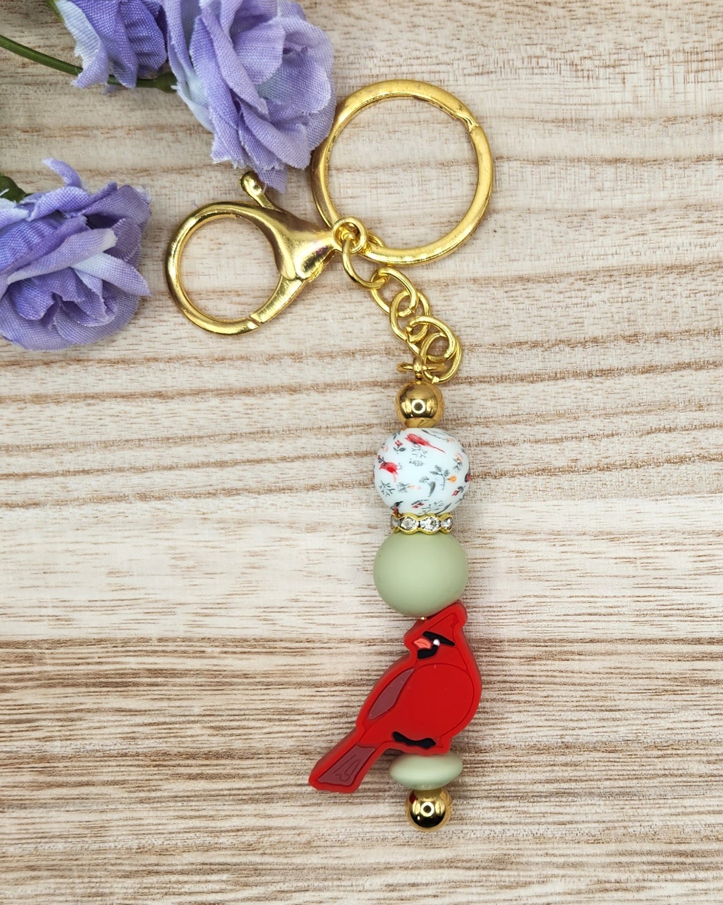 Keychain-Cardinal (Sage)