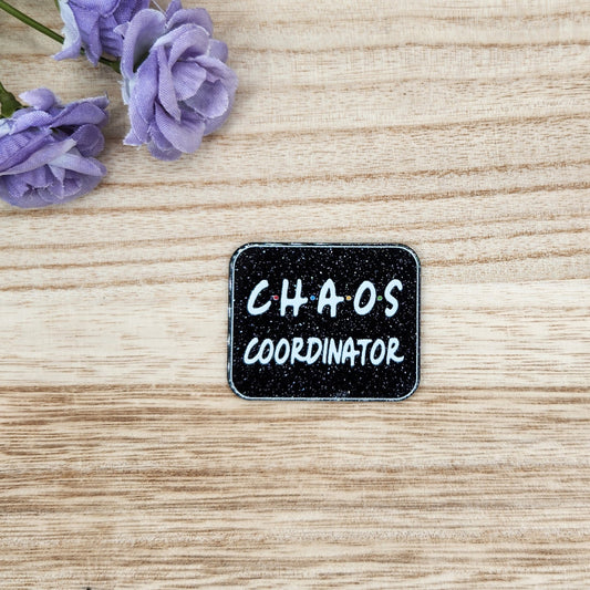 Flatback-Chaos Coordinator KK (Black Glitter)