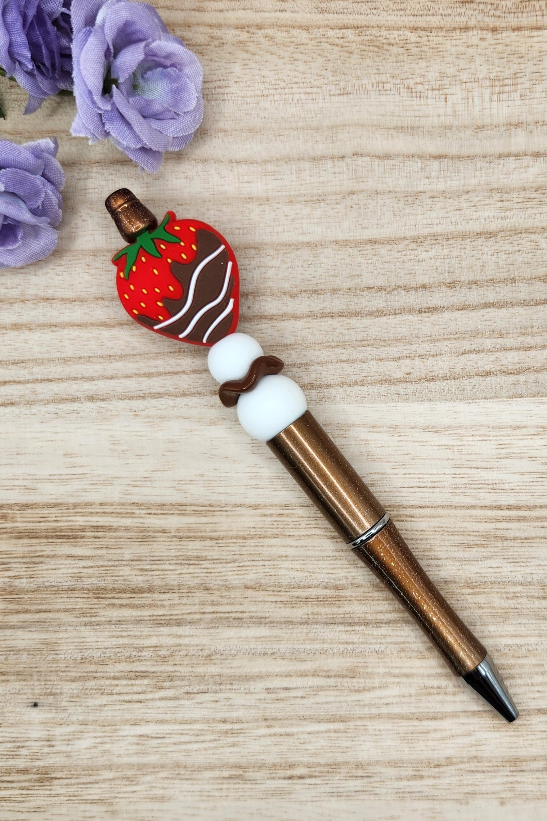 PenChocolate Covered Strawberry BobbieLeeCreations