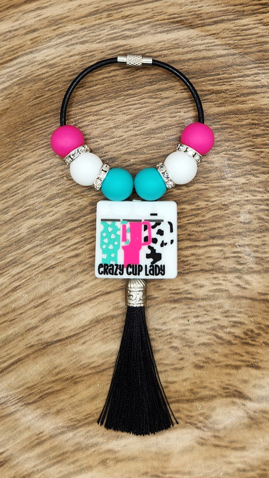 Bag Tag-Crazy Cup Lady