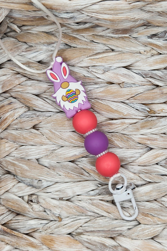 Lanyard-Easter Egg Gnome (Purple)