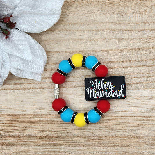 Cup Charm-Feliz Navidad (Black)