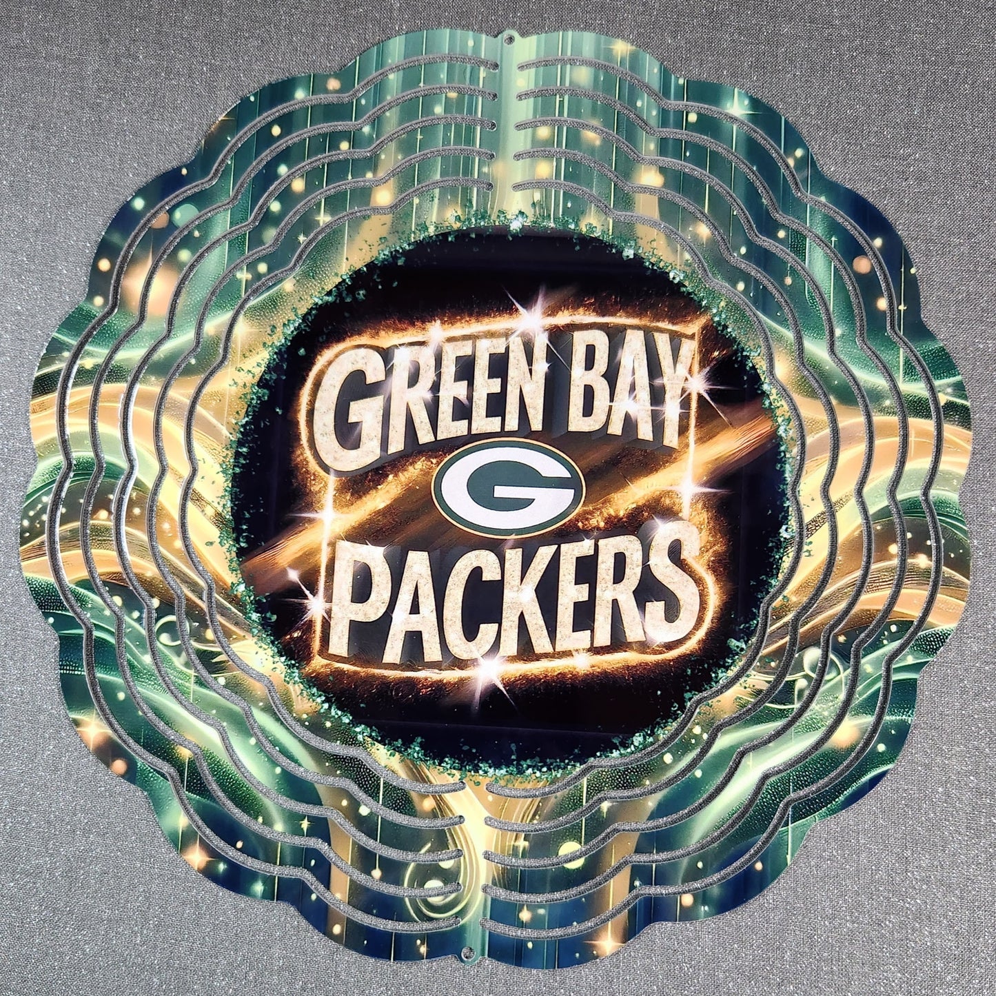 Wind Spinner 8" - Green Bay Packers