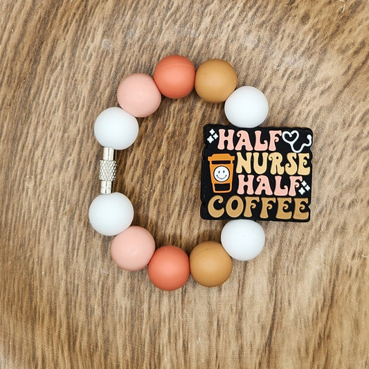 Cup Charm-Half Nurse Half Coffee