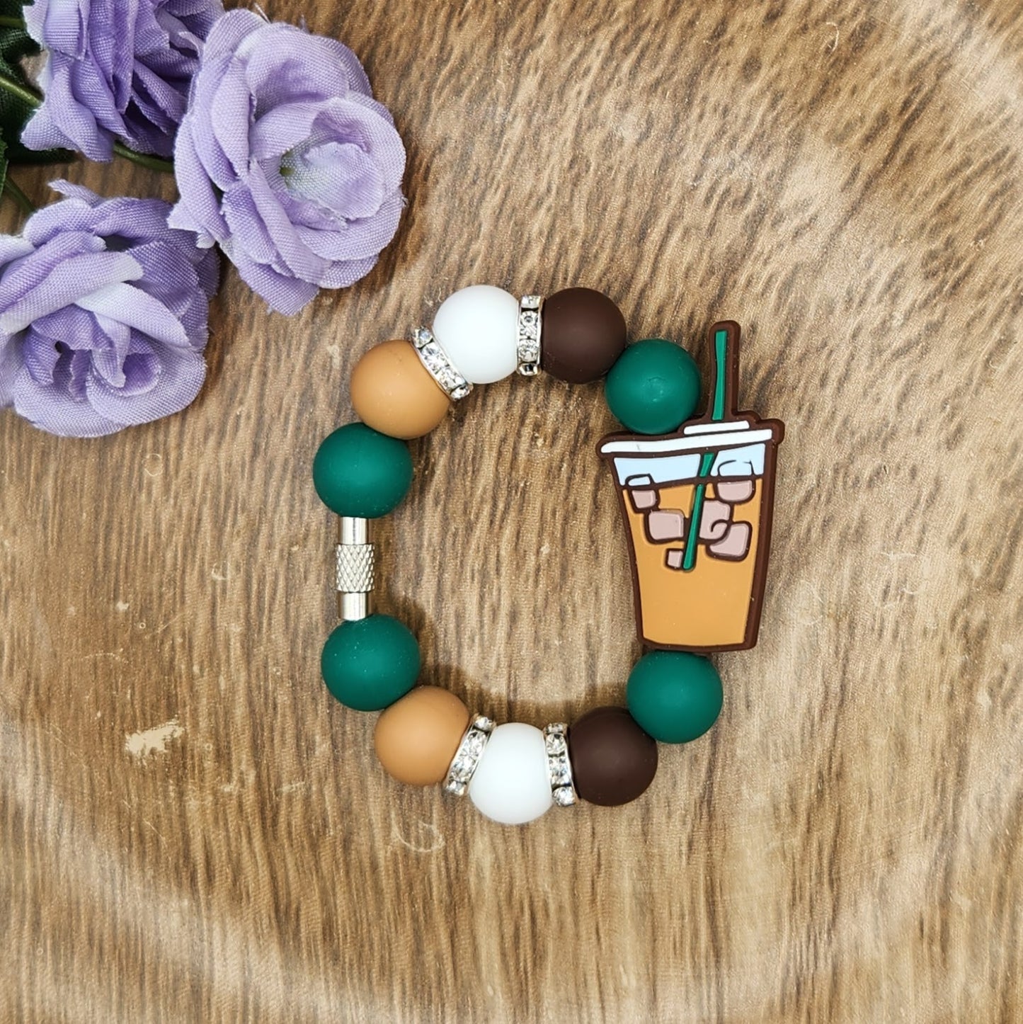 Cup Charm-Iced Coffee (Green)