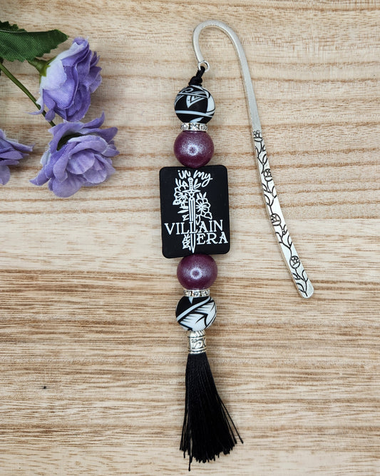 Bookmark-In My Villian Era (Red Wine Opal)