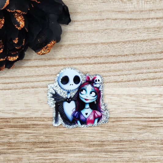 Flatback-Jack & Sally (Pink & Purple) ET