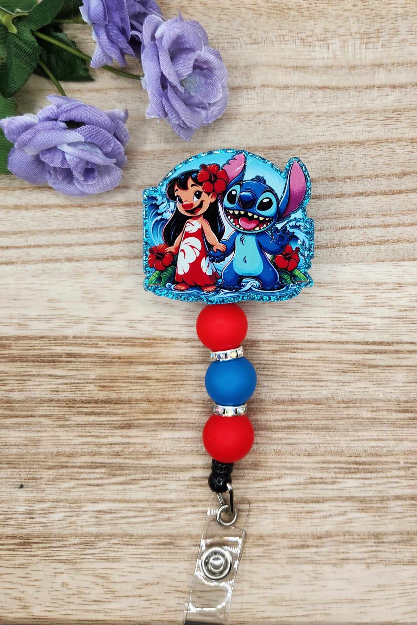 Badge Reel-Island Girl and Blue Alien ET