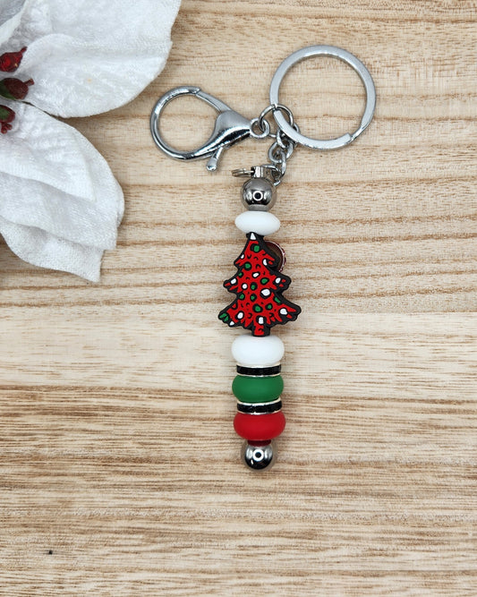 Keychain-LF Tree (Red)