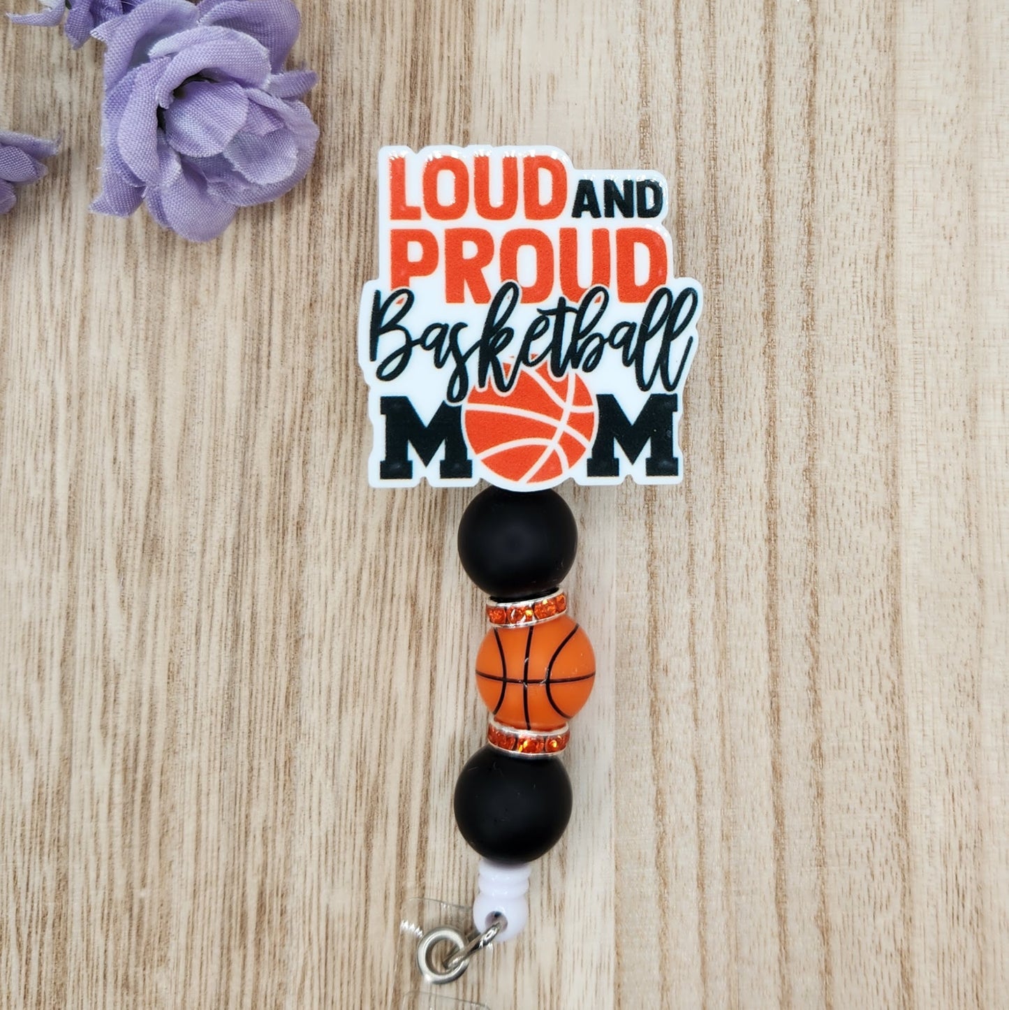 Badge Reel-Loud and Proud Basketball Mom SS