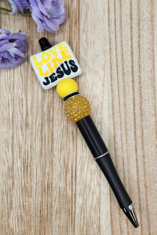 Pen-Love Like Jesus (Yellow)