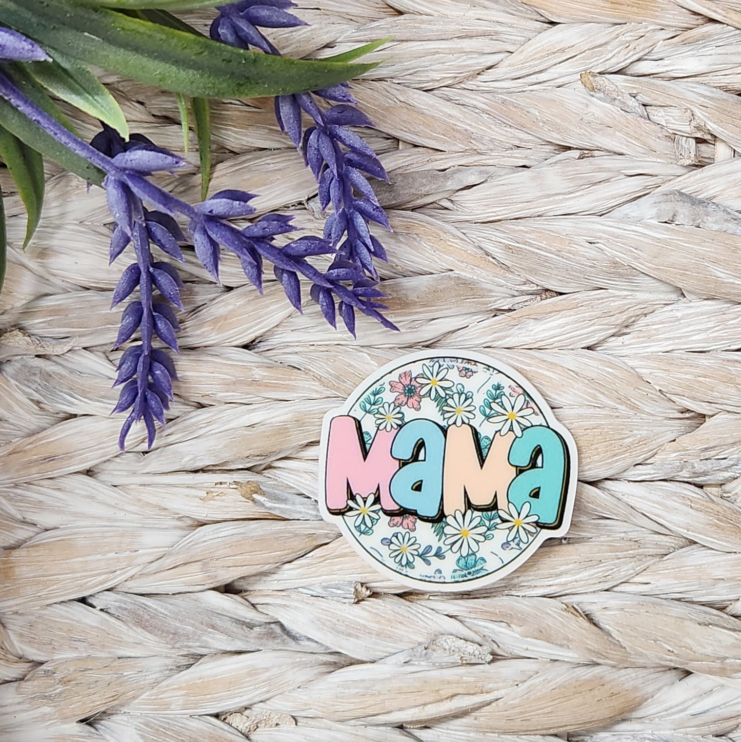 Bag Charm-Mama Floral (Pastels) SS