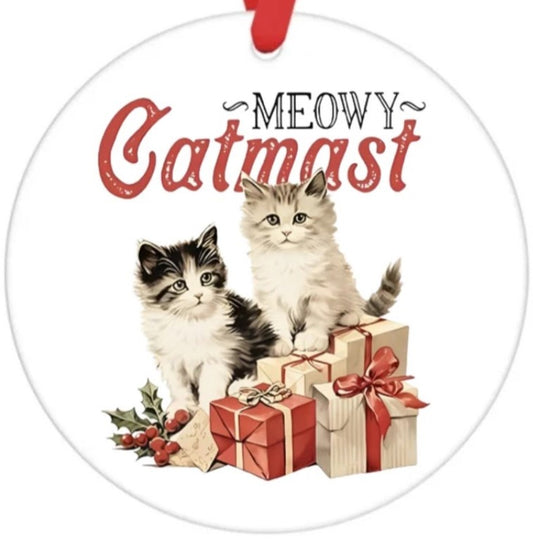 Acrylic Ornament-Meowy Catmast SF