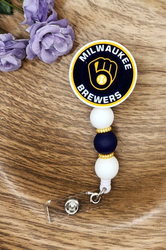 Badge Reel-Milwaukee Brewers