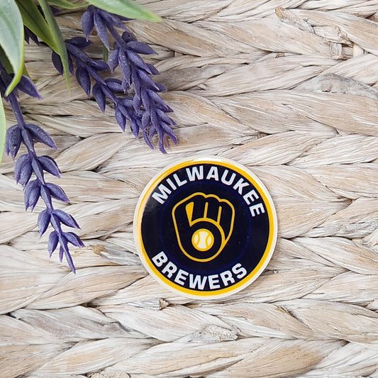 Bag Charm-Milwaukee Brewers Logo SS