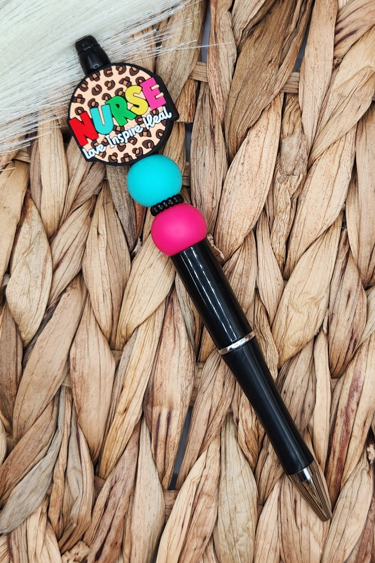 Pen-Neon Leopard Teacher (Black)