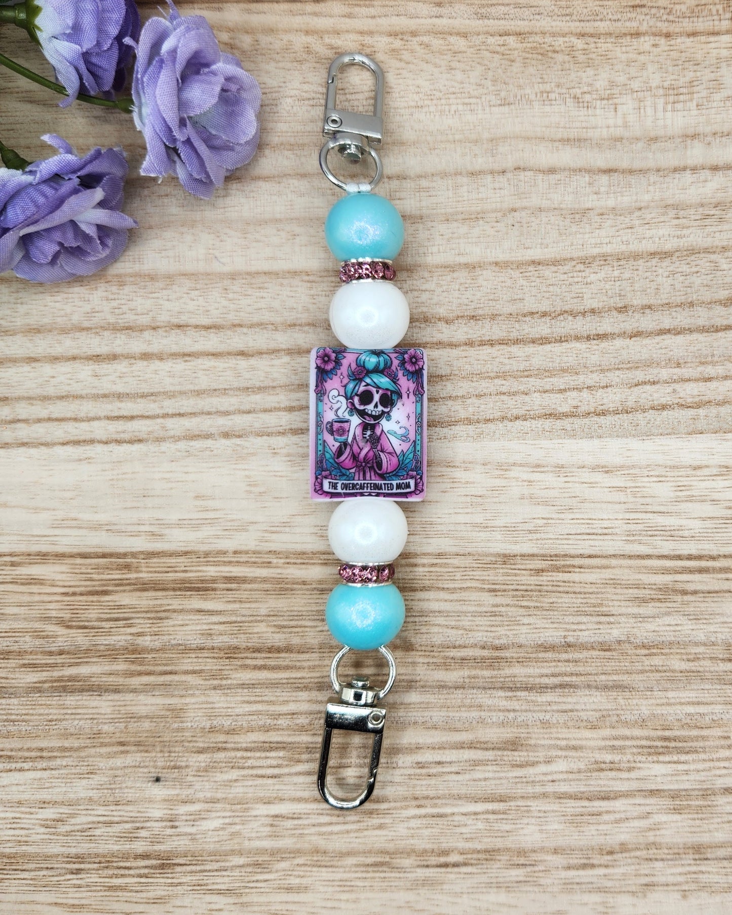 Kindle/Tablet Strap-The Overcaffeinated Mom Tarot