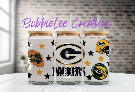 16oz Glass or Plastic Cup-Packers G