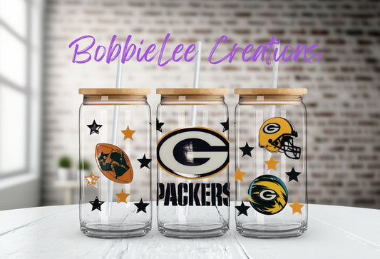 16oz Glass or Plastic Cup-Packers G