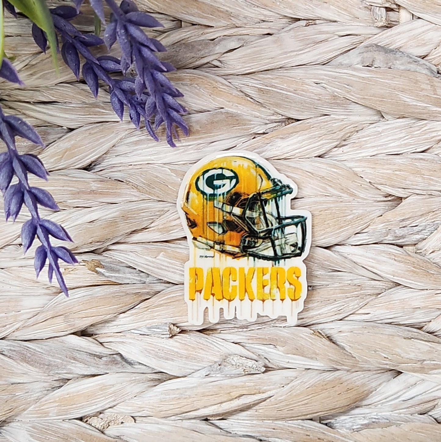 Bag Charm-Green Bay Packers Drip SS