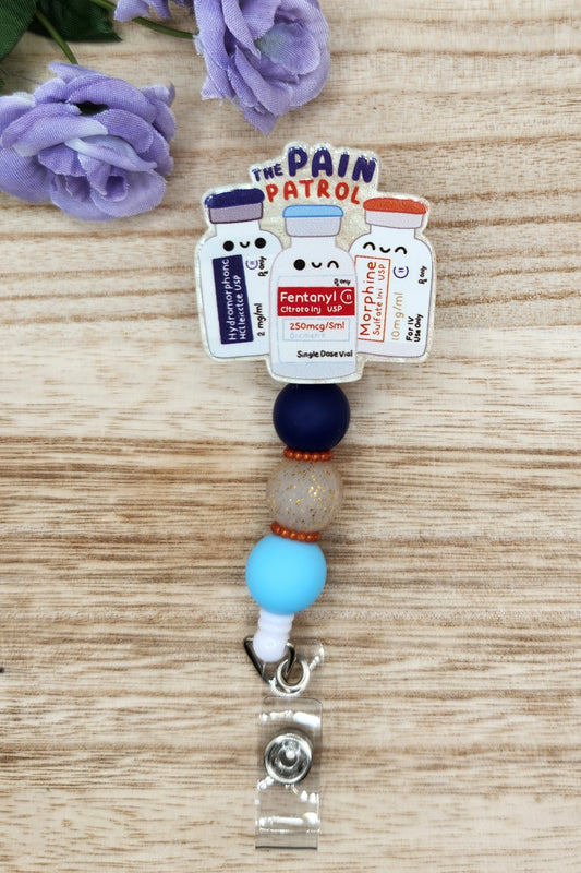 Badge Reel-Pain Patrol SS