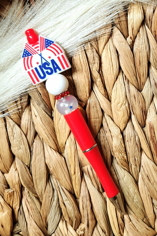 Pen-USA Flags (Red)
