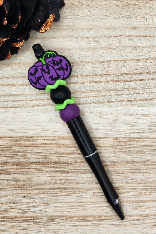 Pen-Pumpkin Bats (Purple)