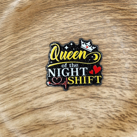 Bag Charm-Queen of the Night Shift