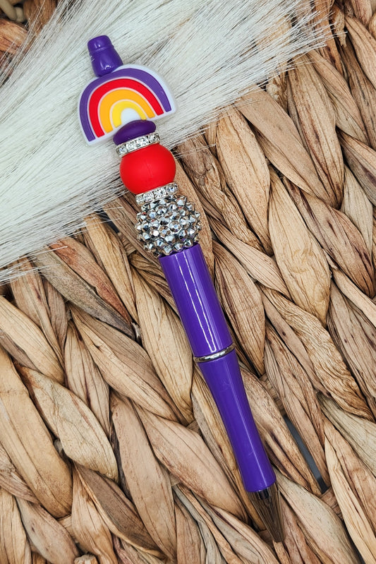 Pen-Rainbow (Purple & Red)